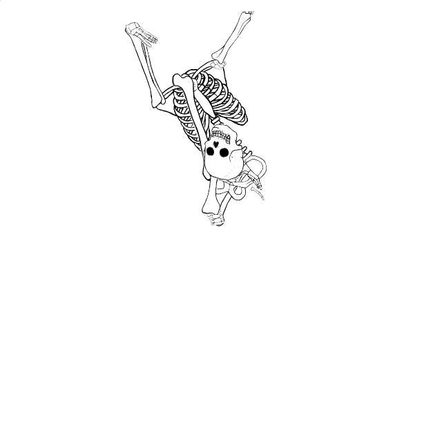 Dem bones dem bones dem – dry bones!