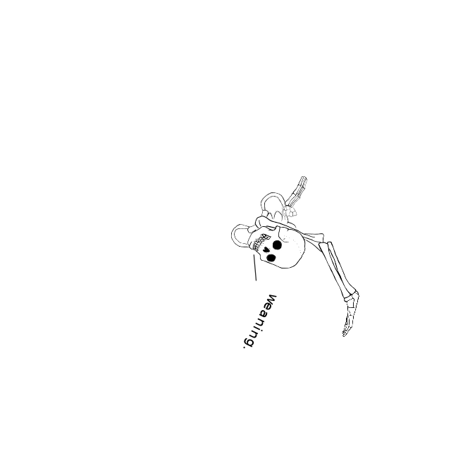 Dem bones dem bones dem – dry bones!