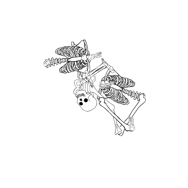 Dem bones dem bones dem – dry bones!
