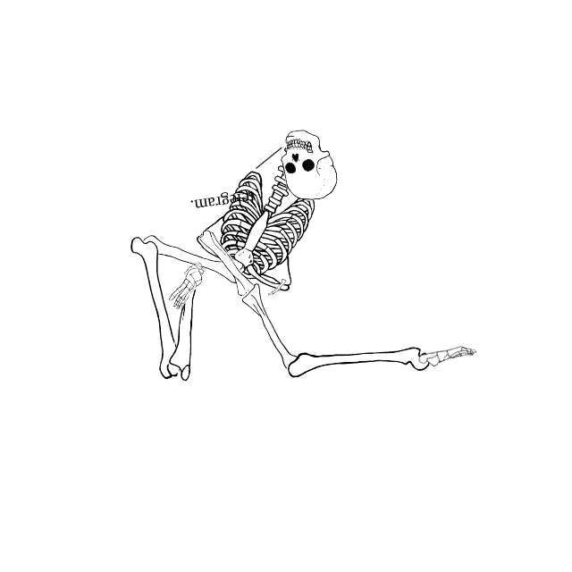 Dem bones dem bones dem – dry bones!