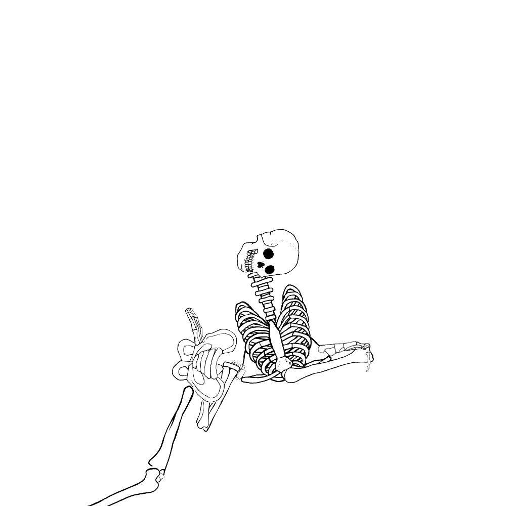 Dem bones dem bones dem – dry bones!