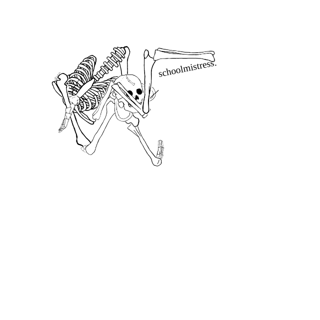 Dem bones dem bones dem – dry bones!