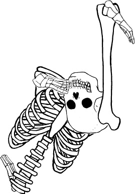 Dem bones dem bones dem – dry bones!