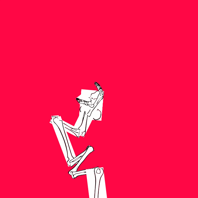 Dem bones dem bones dem – dry bones!