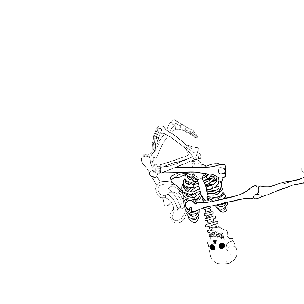 Dem bones dem bones dem – dry bones!