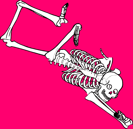 Dem bones dem bones dem – dry bones!