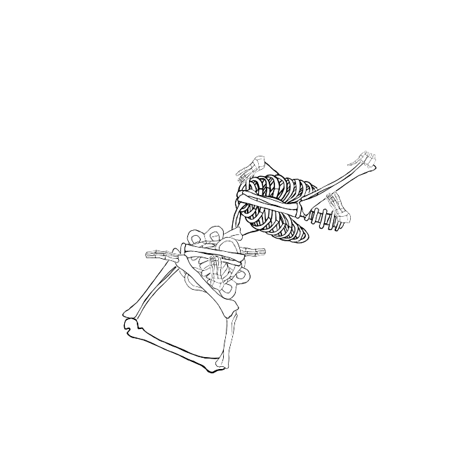 Dem bones dem bones dem – dry bones!