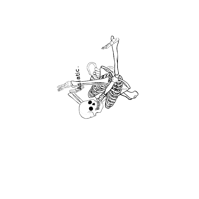 Dem bones dem bones dem – dry bones!