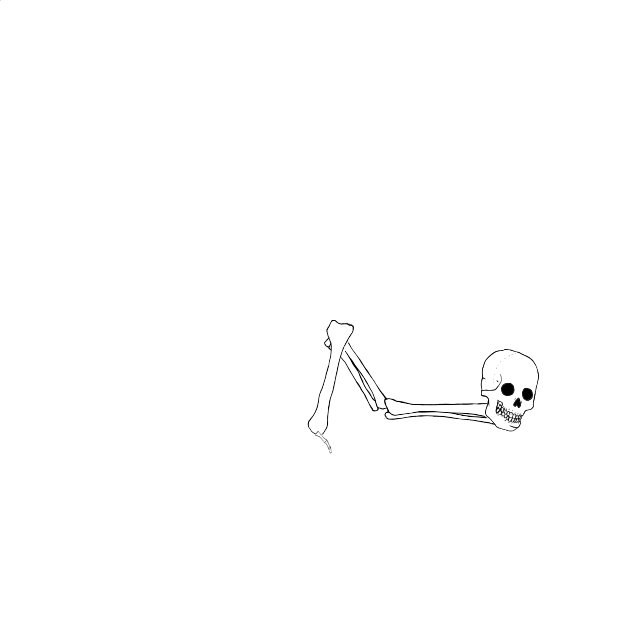 Dem bones dem bones dem – dry bones!