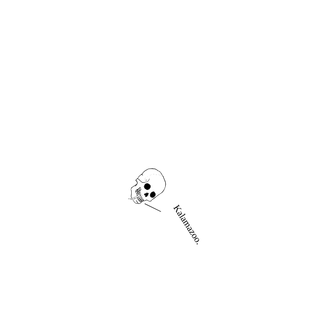 Dem bones dem bones dem – dry bones!