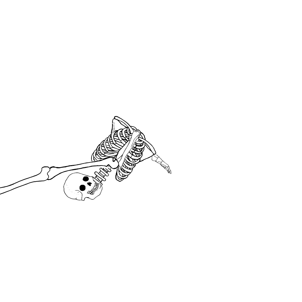 Dem bones dem bones dem – dry bones!