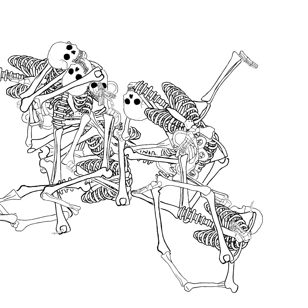 Dem bones dem bones dem – dry bones!