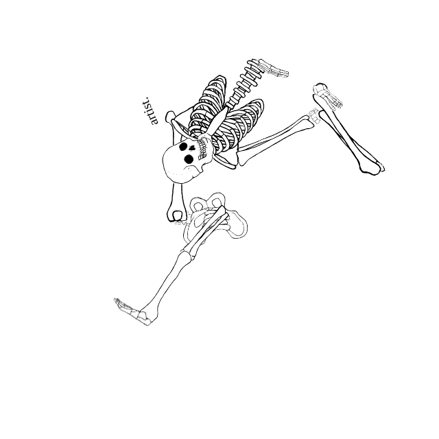 Dem bones dem bones dem – dry bones!
