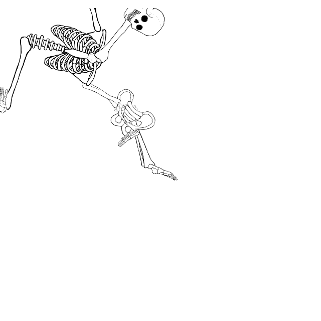 Dem bones dem bones dem – dry bones!