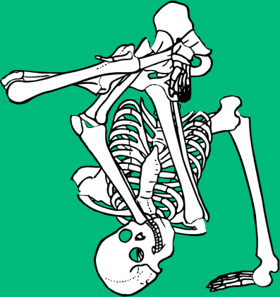 Dem bones dem bones dem – dry bones!