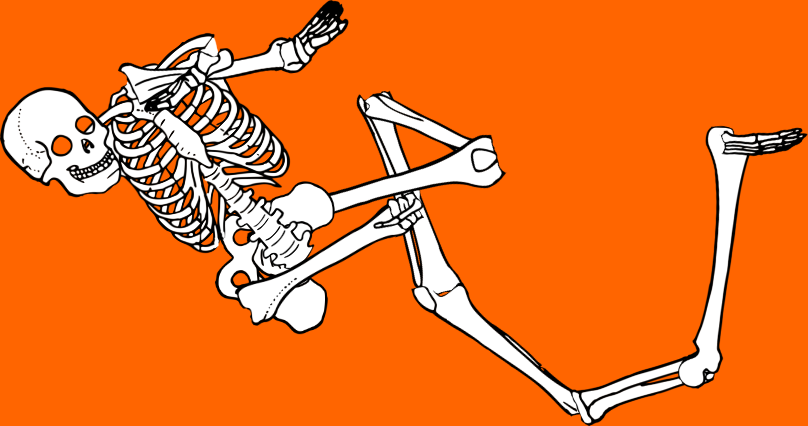 Dem bones dem bones dem – dry bones!