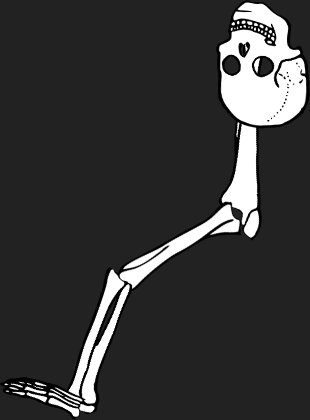 Dem bones dem bones dem – dry bones!