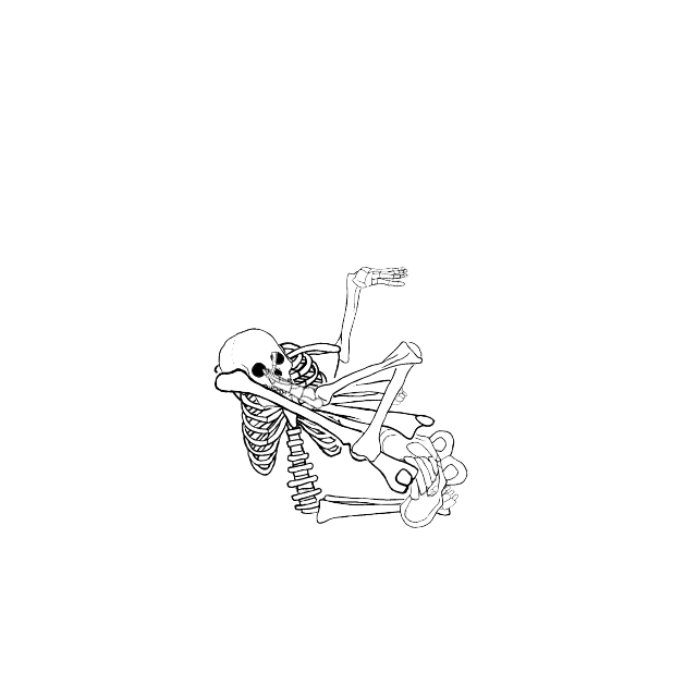 Dem bones dem bones dem – dry bones!