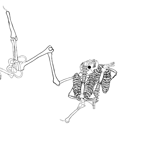 Dem bones dem bones dem – dry bones!