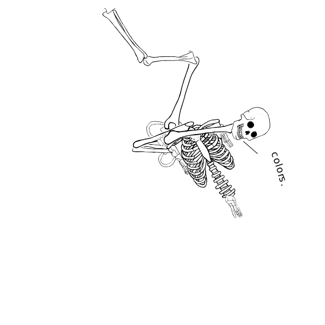 Dem bones dem bones dem – dry bones!