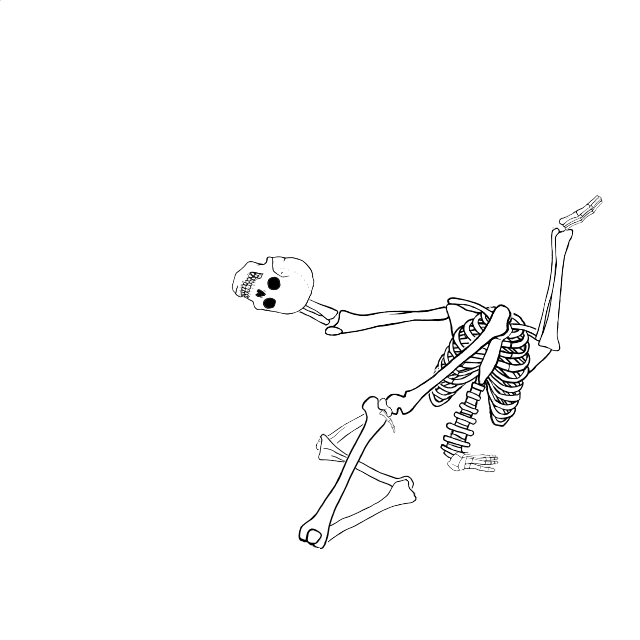 Dem bones dem bones dem – dry bones!