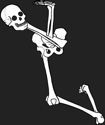 Dem bones dem bones dem – dry bones!