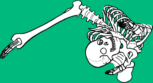 Dem bones dem bones dem – dry bones!