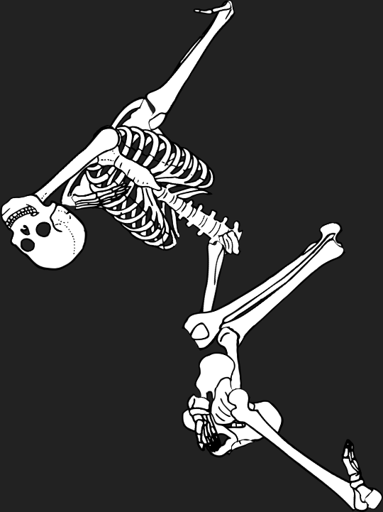 Dem bones dem bones dem – dry bones!