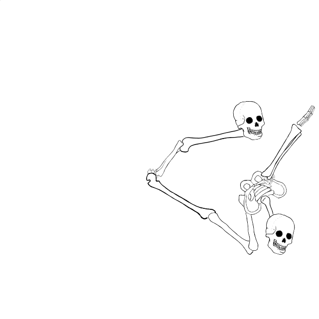 Dem bones dem bones dem – dry bones!