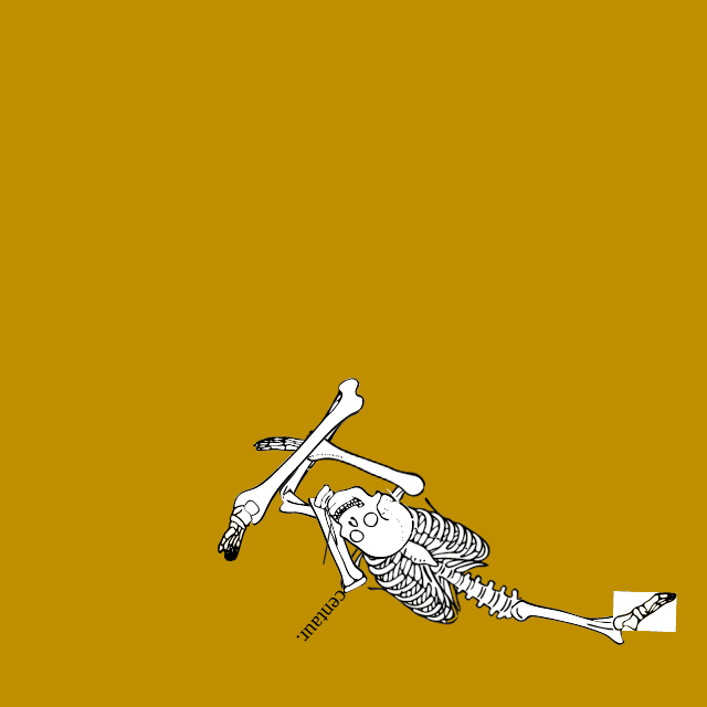 Dem bones dem bones dem – dry bones!