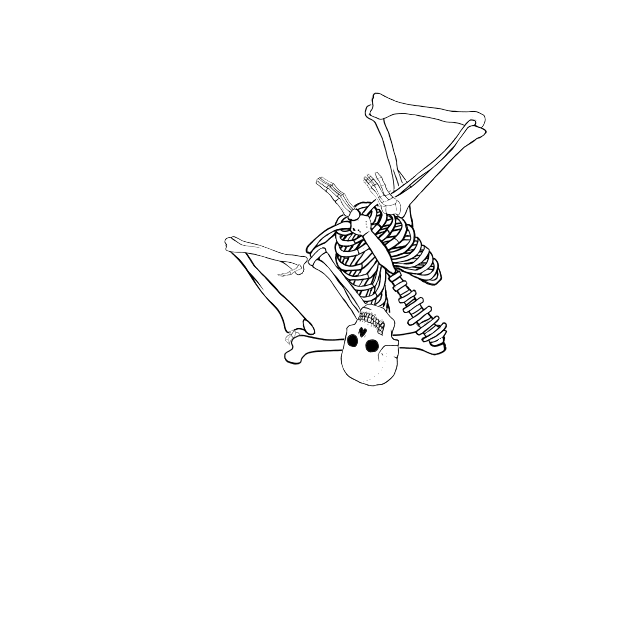Dem bones dem bones dem – dry bones!