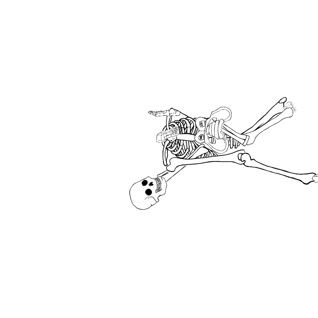 Dem bones dem bones dem – dry bones!