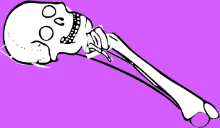 Dem bones dem bones dem – dry bones!