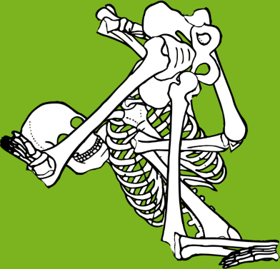 Dem bones dem bones dem – dry bones!