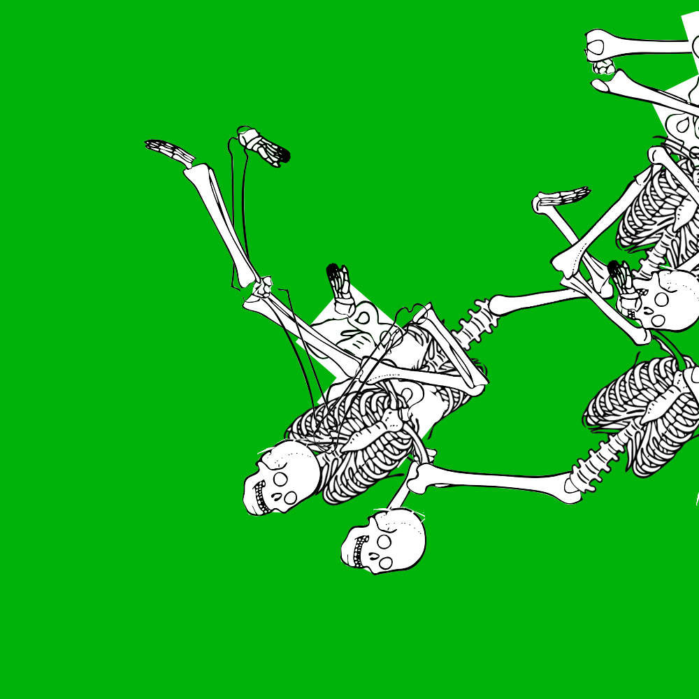Dem bones dem bones dem – dry bones!