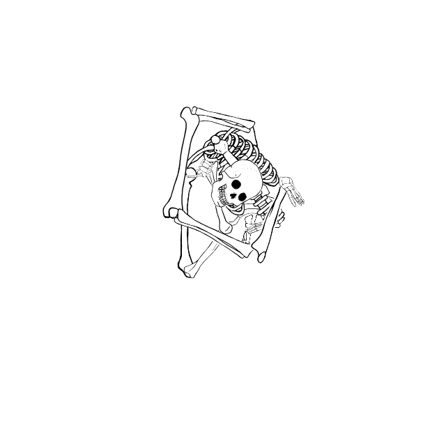 Dem bones dem bones dem – dry bones!