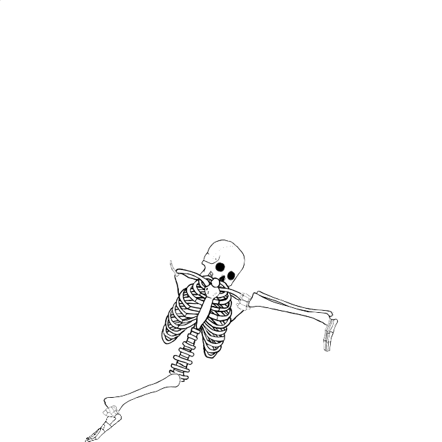 Dem bones dem bones dem – dry bones!
