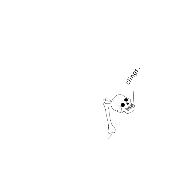 Dem bones dem bones dem – dry bones!