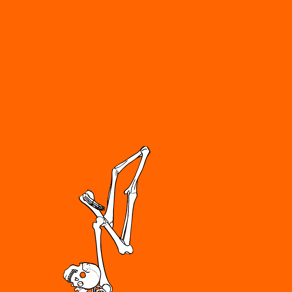 Dem bones dem bones dem – dry bones!