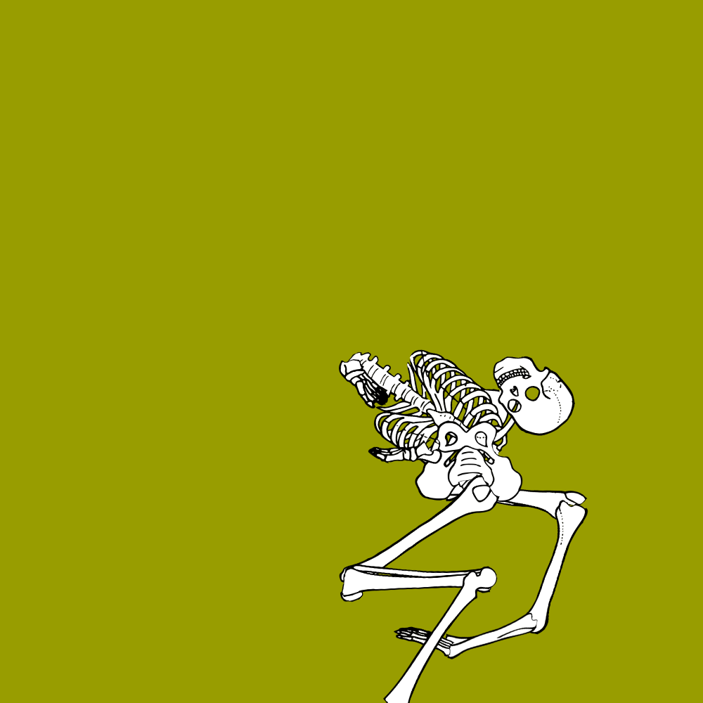 Dem bones dem bones dem – dry bones!