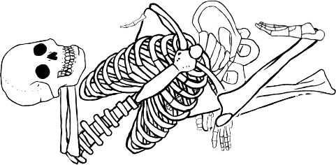 Dem bones dem bones dem – dry bones!