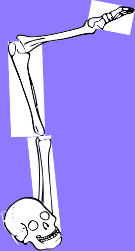 Dem bones dem bones dem – dry bones!
