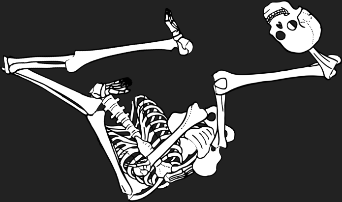 Dem bones dem bones dem – dry bones!