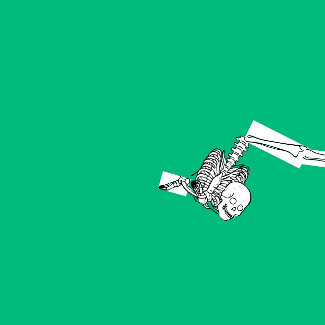 Dem bones dem bones dem – dry bones!