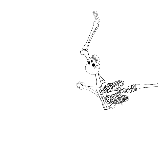 Dem bones dem bones dem – dry bones!