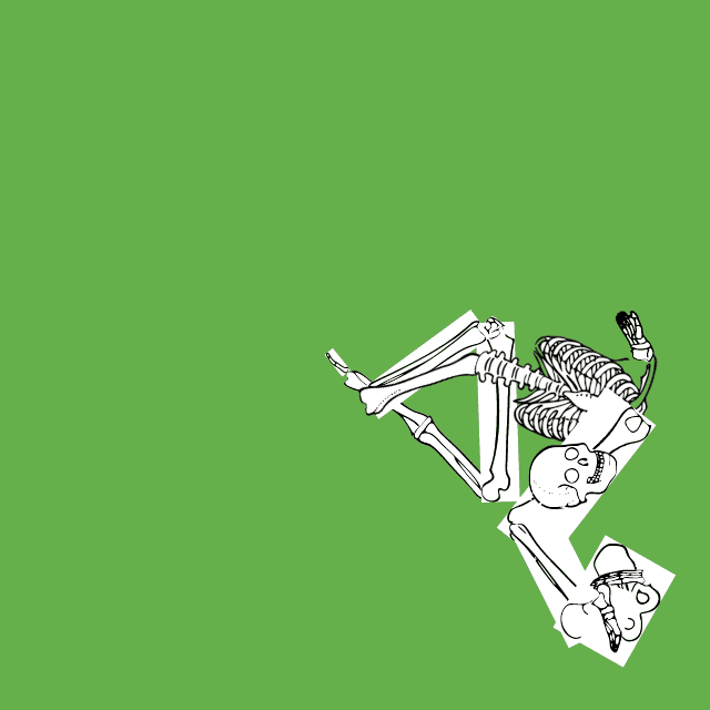 Dem bones dem bones dem – dry bones!