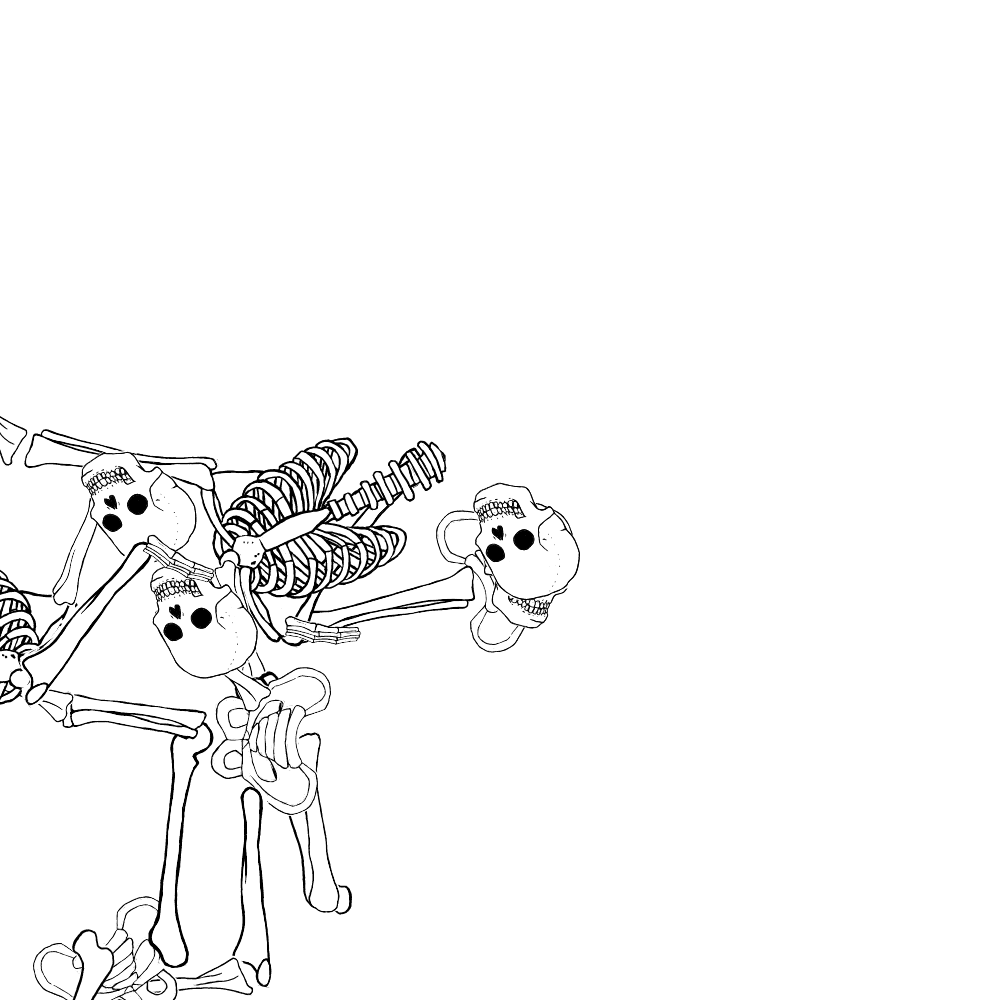 Dem bones dem bones dem – dry bones!