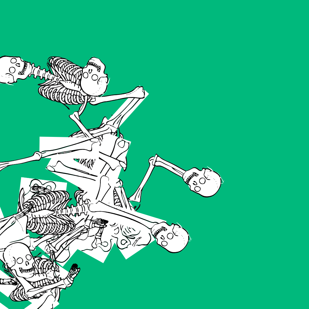 Dem bones dem bones dem – dry bones!