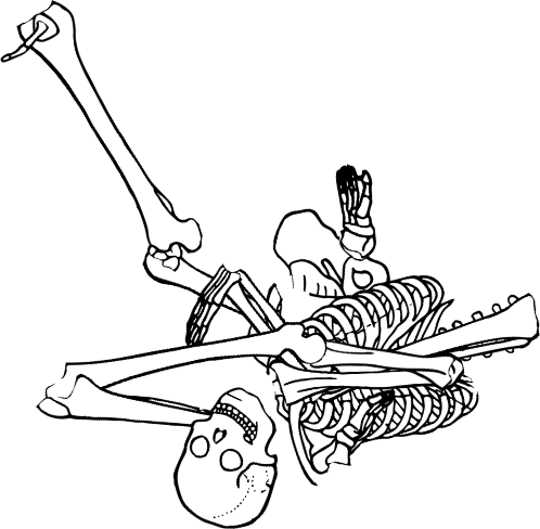 Dem bones dem bones dem – dry bones!