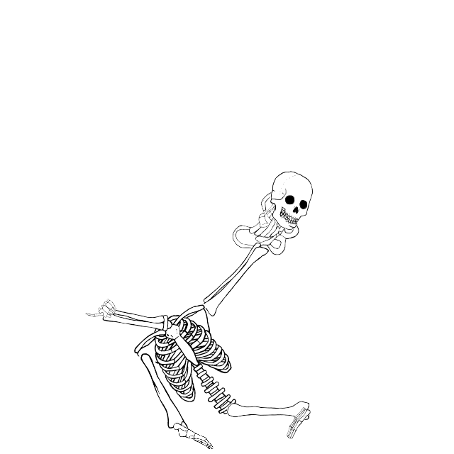 Dem bones dem bones dem – dry bones!